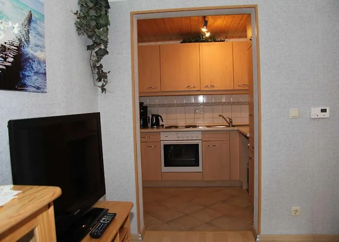 펜션 Wohnen Unter Dem Rohrdach